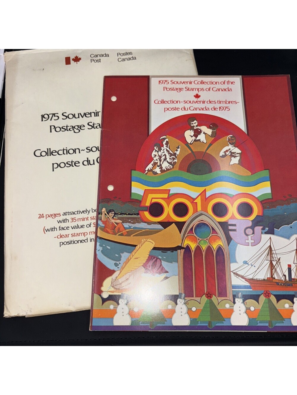 1975 Souvenir Collection of the Postage Stamps of Canada, 35 Stamps, Good Cond!